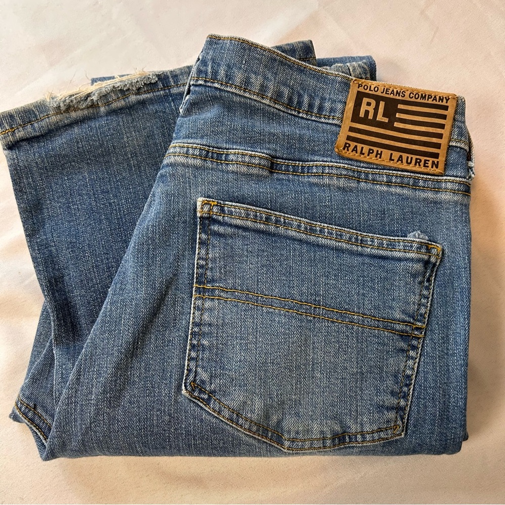 Polo Jeans Ralph Lauren Light Denim Wash Jeans 10X32 Bootcut